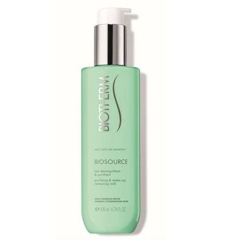 Biotherm Biosource Purifying & Make-Up Removing Milk for Normal/Combination Skin 200ml