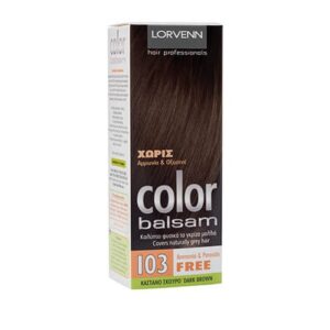 Lorvenn Color Balsam Naturel Women 103 Καστανό Σκούρο 60ml