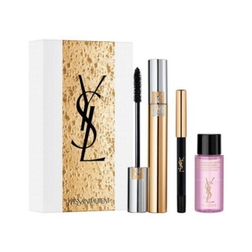 Yves Saint Laurent Volume Effet Faux Cils 01 7.5ml, Mini Dessin du Regard Eyeliner & Top Secrets Expert Makeup Remover 8ml