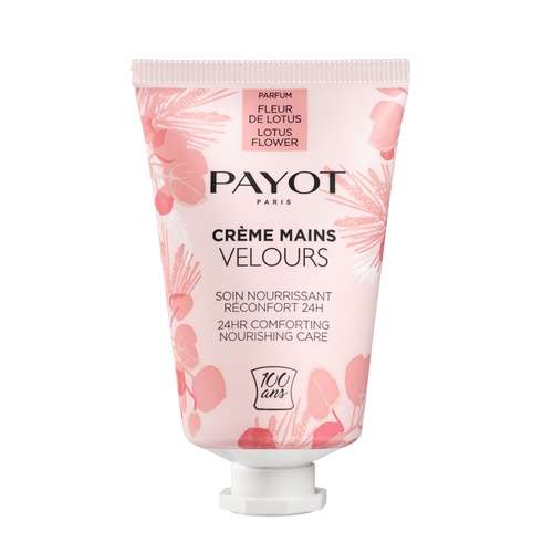 Payot Creme Mains Velours 24HR Comforting Nourishing Hand Care Lotus Flower 30ml