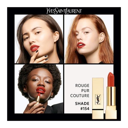 Yves Saint Laurent Rouge Pur Couture Lipstick 154 Orange Fatal 3.8gr