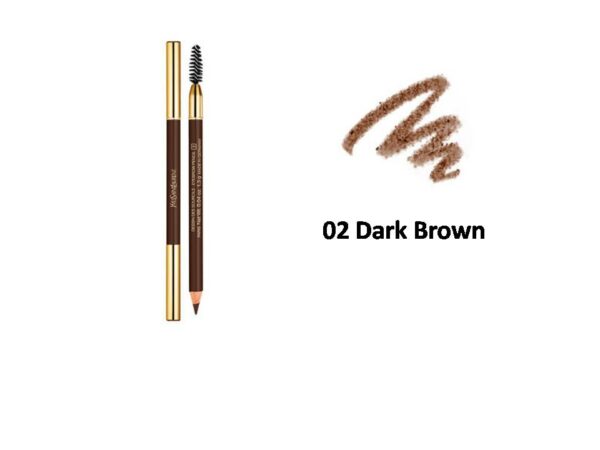 Yves Saint Laurent Dessin Des Sourcils Eyebrow Pencil 02 Dark Brown