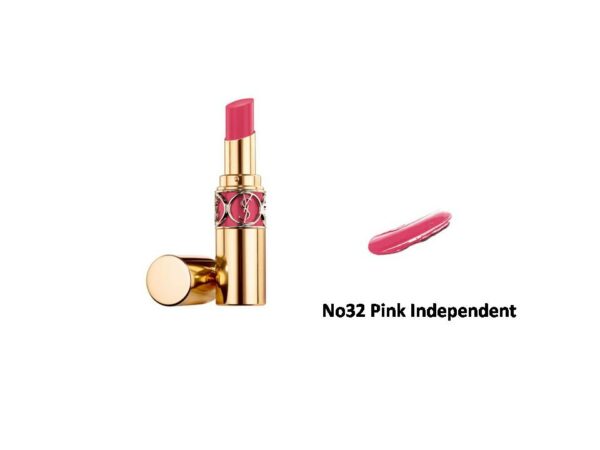 Yves Saint Laurent Rouge Volupte Shine Lipstick No32 Pink Independent 4.5g