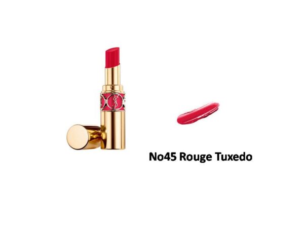 Yves Saint Laurent Rouge Volupte Shine Lipstick Oil-In-Stick No45 Rouge Tuxedo 4.5g