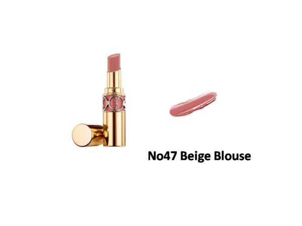 Yves Saint Laurent Rouge Volupte Shine Lipstick Oil-In-Stick No47 Beige Blouse 4.5g