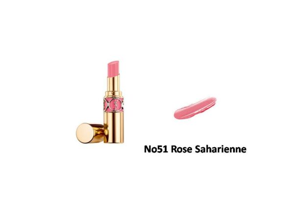 Yves Saint Laurent Rouge Volupte Shine Lipstick Oil-In-Stick No51 Rose Saharienne 4.5g