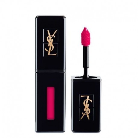Yves Saint Laurent Vernis A Levres Vinyl Cream Lipstick No 410 Fuchsia Live 6ml