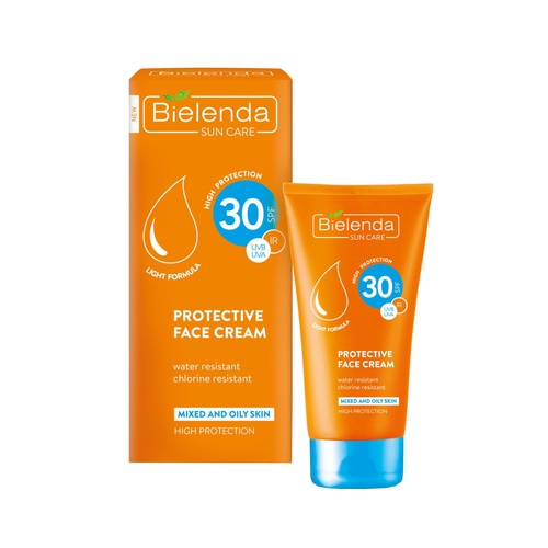 Bielenda Sun Care Protective Face Cream SPF30 50ml