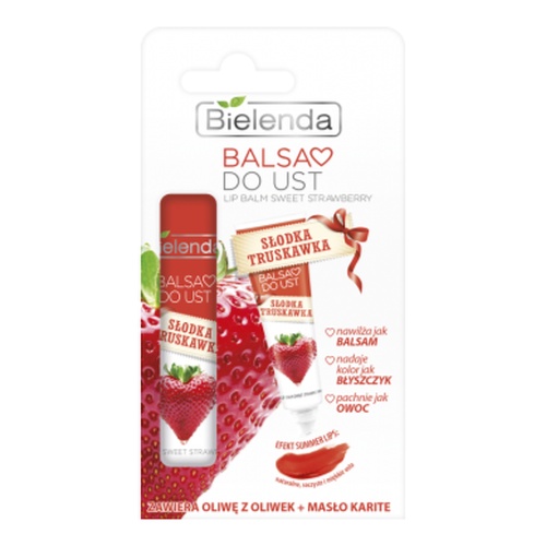 Bielenda Sweet Strawberry Lip Balm 10g