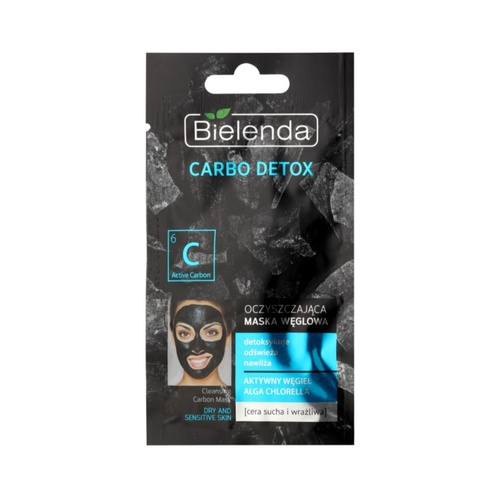 Bielenda Carbo Detox Active Carbon Dry And Sensitive Skin 8g
