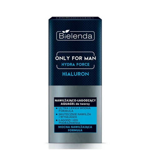 Bielenda Only For Man Hyaluron Moisturizing Aquagel Face Cream 50ml