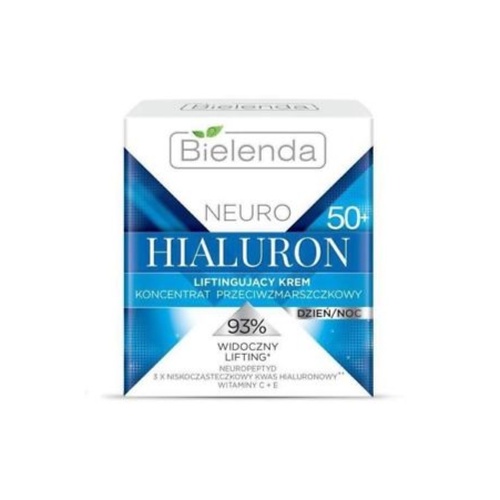Bielenda Neuro Hyaluron Hydrating Anti-Wrinkle Face Cream Day/Night 50+ 50ml