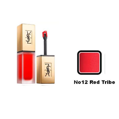 Yves Saint Laurent Tatouage Couture Liquid Matte Lip Stain No12 Red Tribe 6ml