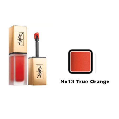 Yves Saint Laurent Tatouage Couture Liquid Matte Lip Stain No13 True Orange 6ml