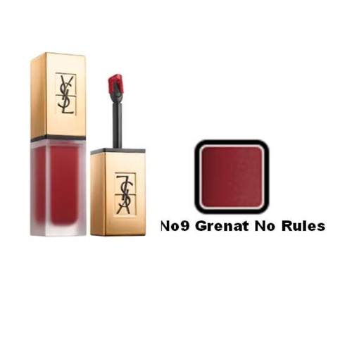 Yves Saint Laurent Tatouage Couture Liquid Matte Lip Stain No9 Grenat No Rules 6ml
