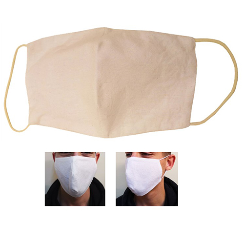 Ανδρική Μάσκα Υγείας Non Woven διπλή 100% βαμβάκι