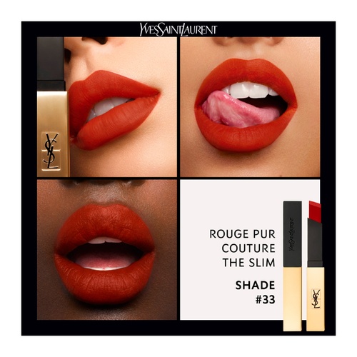 Yves Saint Laurent Rouge Pur Couture The Slim Matte Lipstick 33 Orange Desire