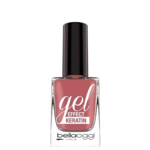 Bella Oggi Gel Effect Keratin Nail Polish 410 Dusty Rose 10ml