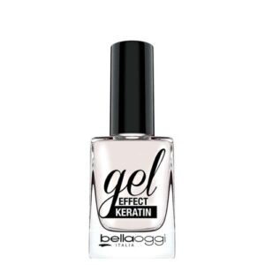 Bella Oggi Gel Effect Keratin Nail Polish 68 White Angel 10ml