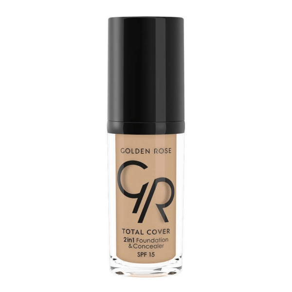 Golden Rose Total Cover 2in1 Foundation and Concealer 06 Taupe