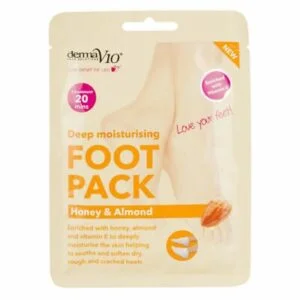 Derma V10 Foot Pack Deep Moisturising Honey & Almond