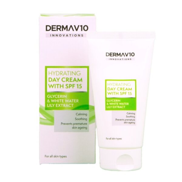 Derma V10 Innovations Hydrating Cream with SPF15 50ml