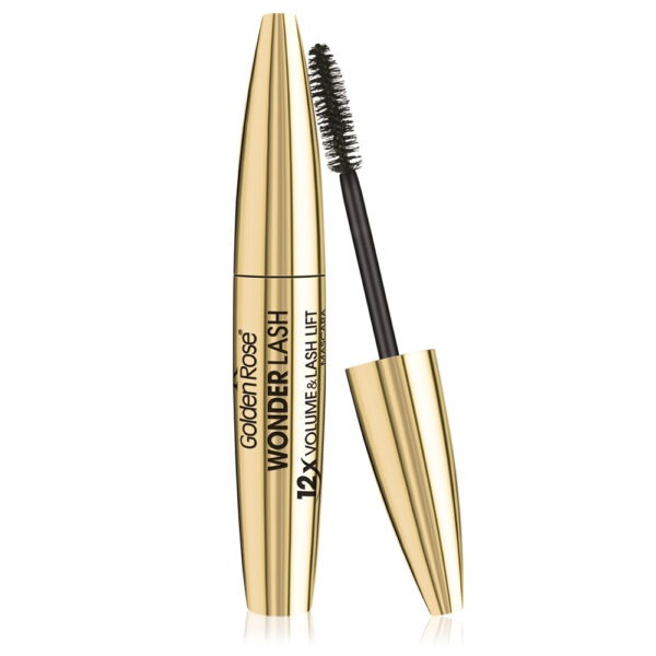 Golden Rose Wonder Lash Mascara 12X Volume and Lash Lift Black 12ml