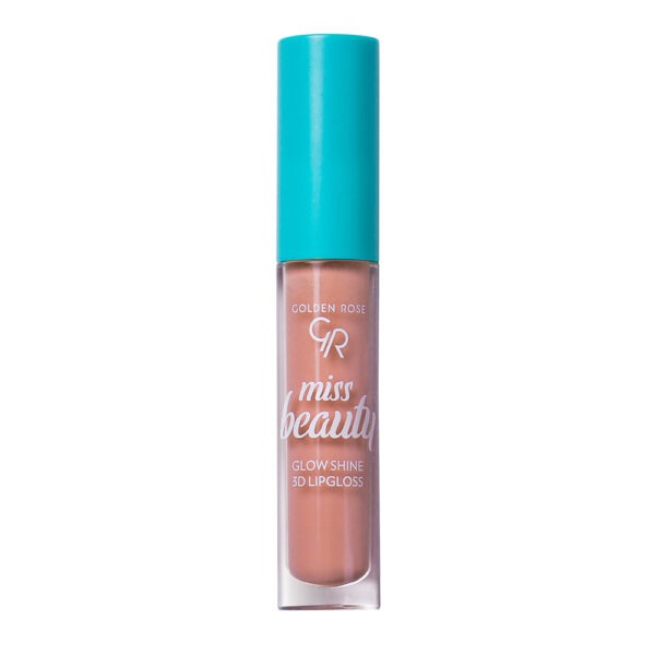 Golden Rose Miss Beauty Glow Shine 3D Lipgloss 03 Soft Peach