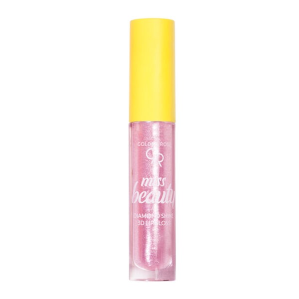 Golden Rose Miss Beauty Diamond Shine 3D Lipgloss 01 Pink Trip