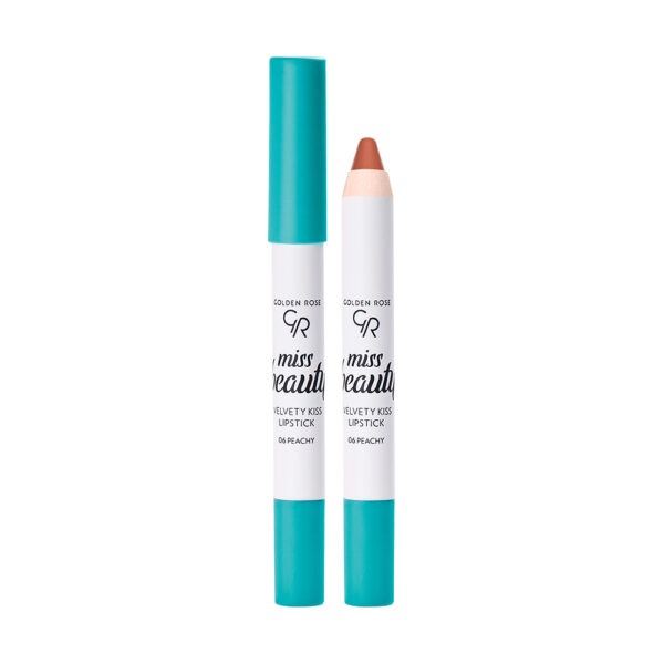 Golden Rose Miss Beauty Velvety Kiss Lipstick 06 Peachy