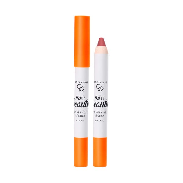 Golden Rose Miss Beauty Velvety Kiss Lipstick 07 Coral