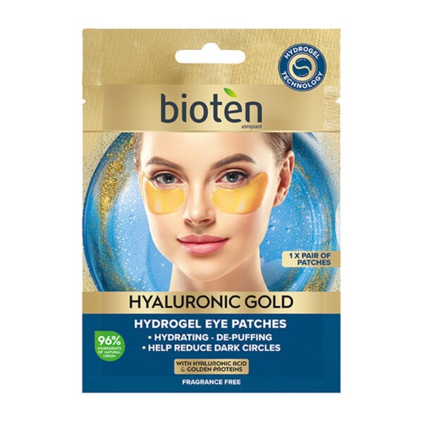 Bioten Hyaluronic Gold Eye Patches 1X Pair