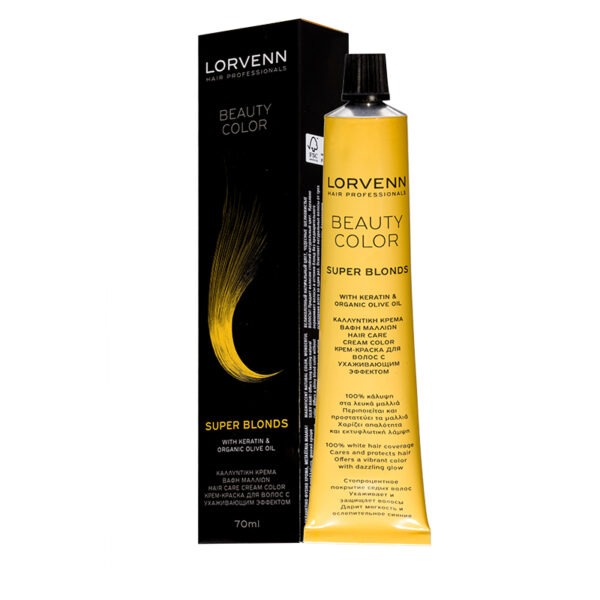 Lorvenn Beauty Color Super Blonds 12.92 Extra Blond Πλατινέ Ιριζέ 70ml