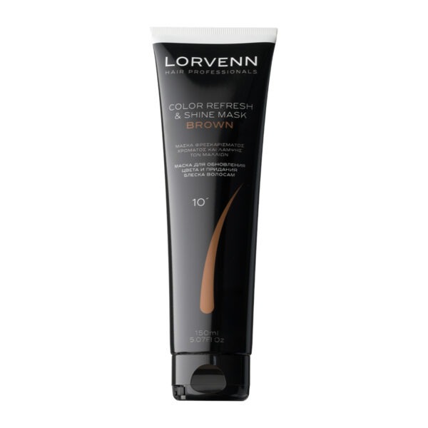 Lorvenn Color Refresh & Shine Mask Brown 150ml