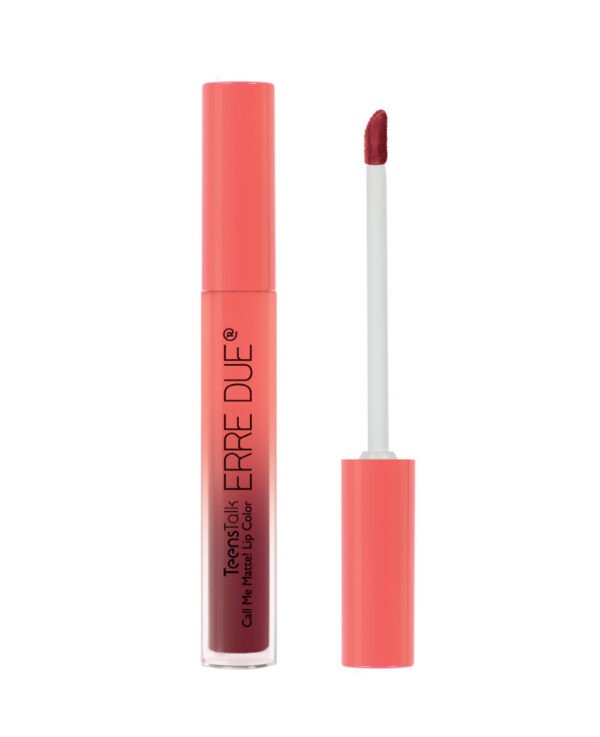 Erre Due TeensTalk Call Me Matte Lip Color 204 Berry Cherie 2.7ml