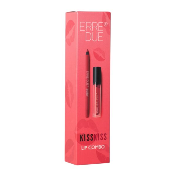 Erre Due Kiss Kiss Lip Combo Coral Fantasy