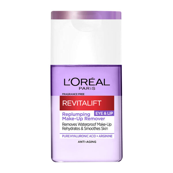 L'Oreal Revitalift Filler Replumping Make-Up Remover Eyes And Lips 125ml