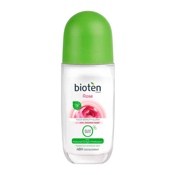 Bioten Deodorant Roll On Rose 50ml