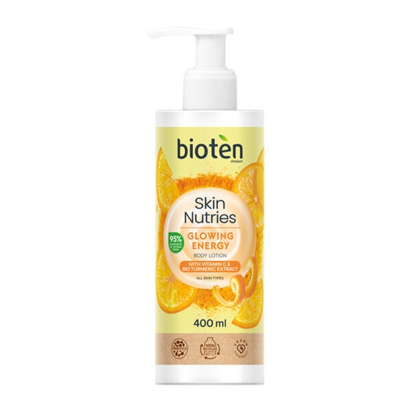 Bioten Skin Nutries Vitamin C And Turmeric Extract Body Lotion 400ml