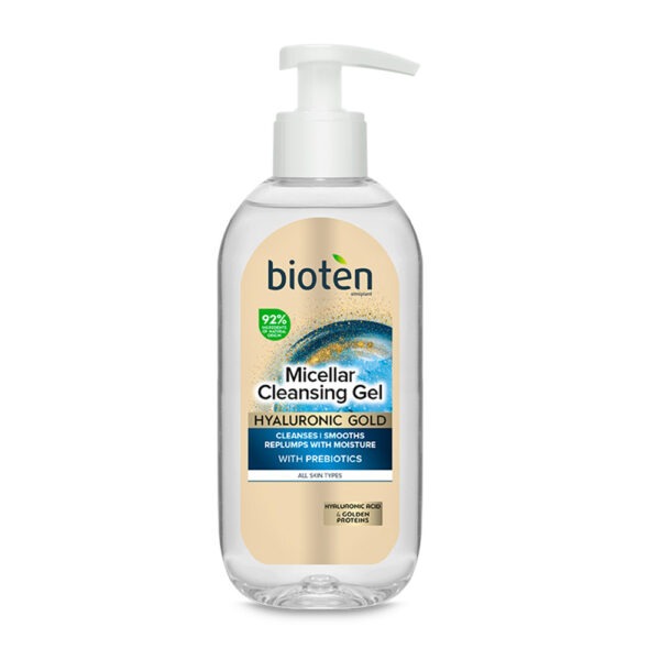 Bioten Hyaluronic Gold Micellar Cleansing Gel 200ml