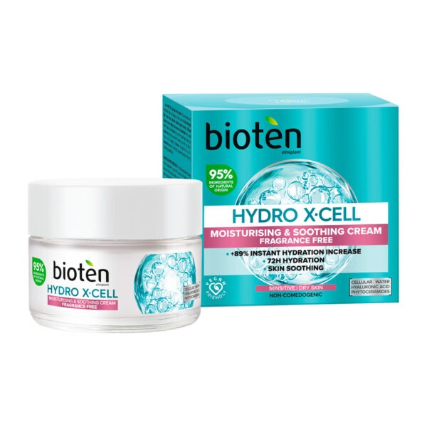 Bioten Hydro X-Cell Soothing Cream Dry/Sensitive Skin 50ml