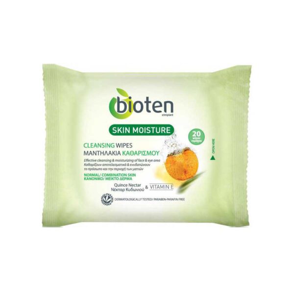 Bioten Skin Moisture Cleansing Wipes Normal/Combination Skin 20pcs