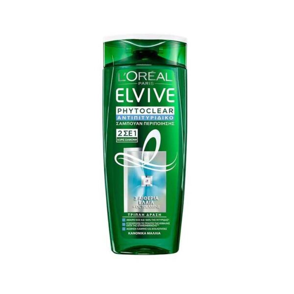 L’Oreal Elvive Phytoclear 2in1 Shampoo 400ml