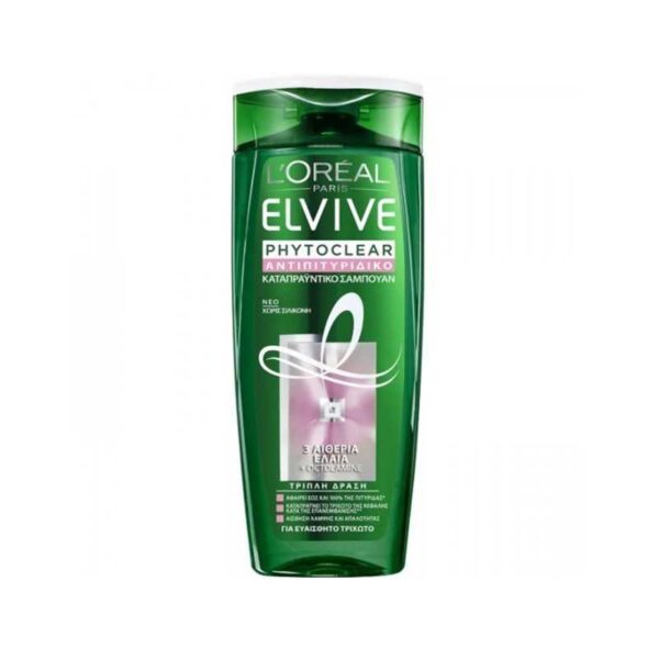 L’Oreal Elvive Phytoclear Shampoo Sensitive Hair 400ml