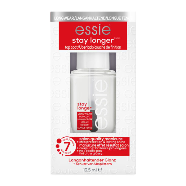 Essie Stay Longer Top Coat 13.5ml