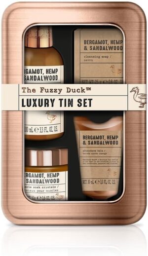 Baylis & Harding The Fuzzy Duck Bergamot, Hemp & Sandalwood Men Luxury Grooming Gift Set