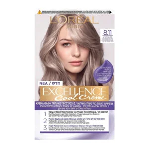 L’Oreal Paris Excellence Cool Crème 8.11 Ψυχρό Σαντρέ Ξανθό Ανοιχτό 48ml