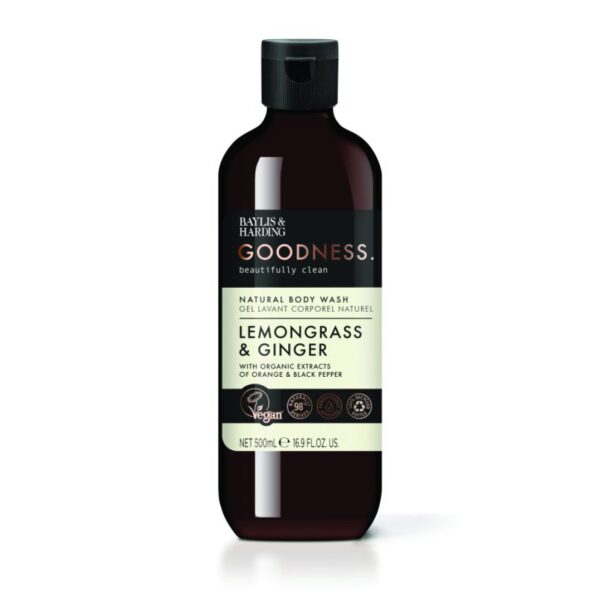 Baylis & Harding Goodness Lemongrass & Ginger Body Wash 500ml