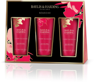 Baylis & Harding Boudoire Cherry Blossom Luxury Hand Treats Gift Set