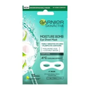 Garnier Skin Active Hyaluronic Moisturizing Bomb Eye Sheet Mask 6g